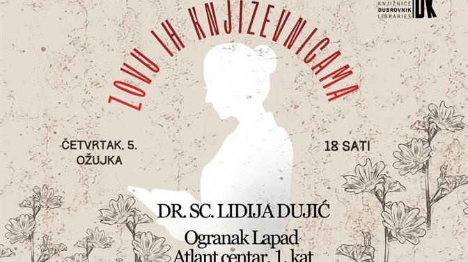 Predavanje „Zovu ih književnicama“ u Ogranku Lapad povodom Međunarodnog dana žena