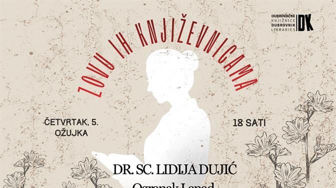 Predavanje „Zovu ih književnicama“ u Ogranku Lapad povodom Međunarodnog dana žena