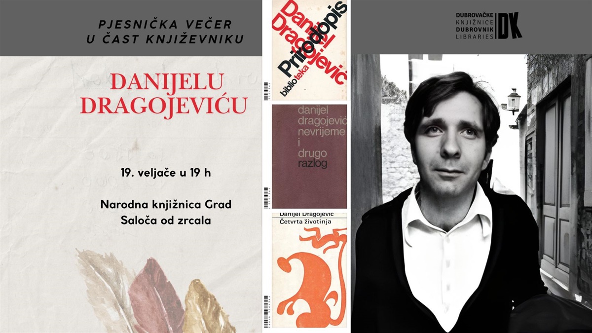 Pjesnička večer u čast Danijelu Dragojeviću