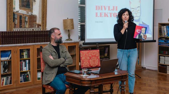 Predstavljen strip „Divlji lektor“ autora Josipa Sršena