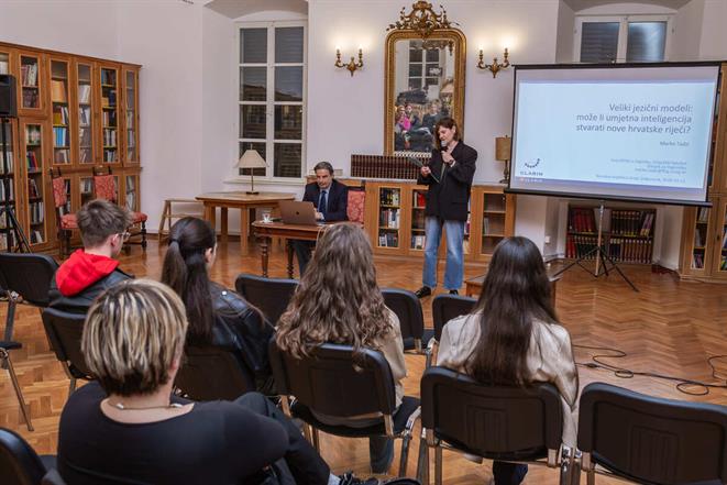 Marko Tadić održao predavanje o velikim jezičnim modelima