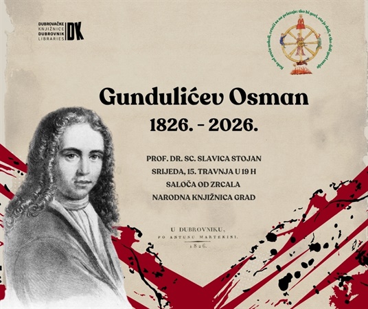 Slavica Stojan: 200 godina od tiskanja Gundulićeva „Osmana“