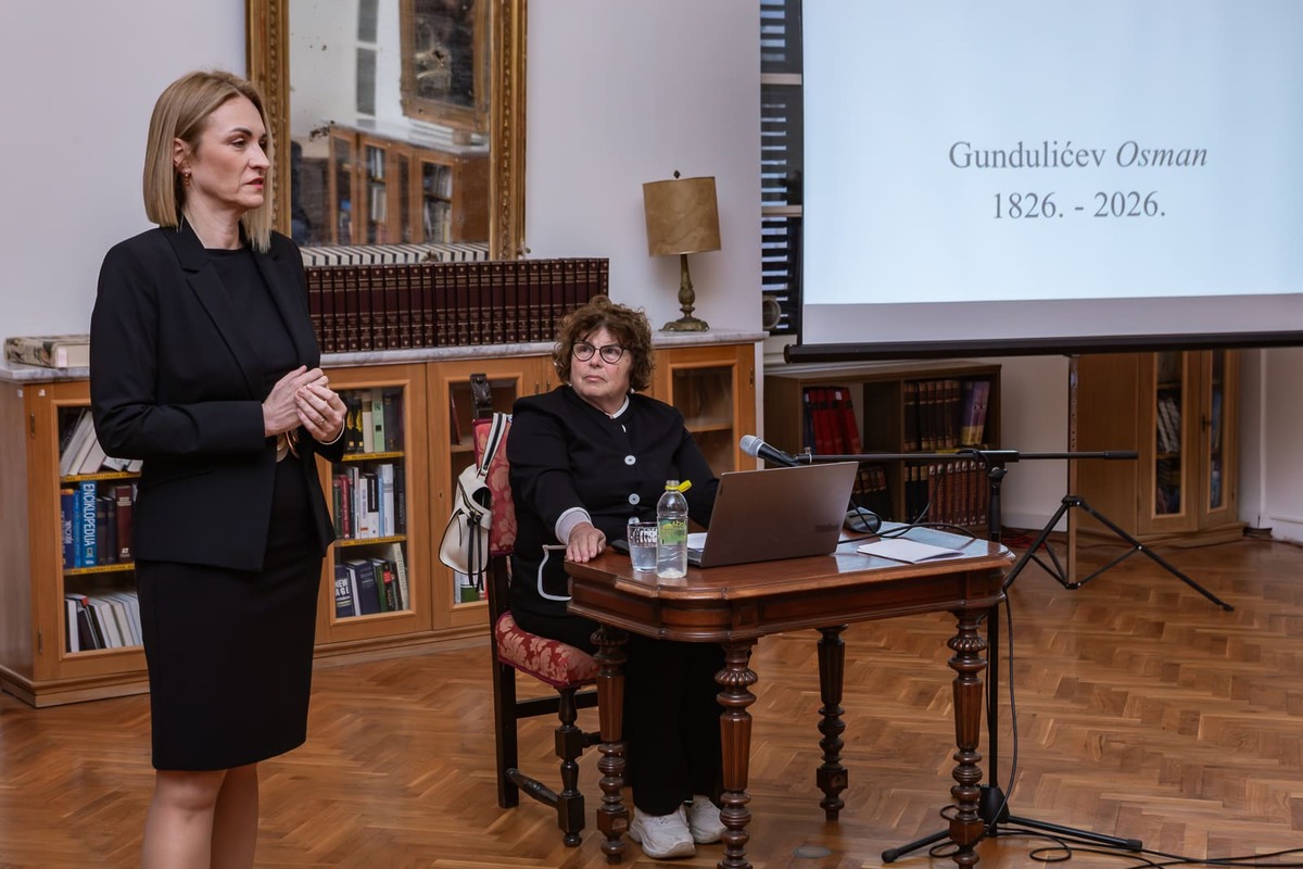 Predavanjem Slavice Stojan obilježeno dvjesto godina od tiskanja Gundulićeva Osmana