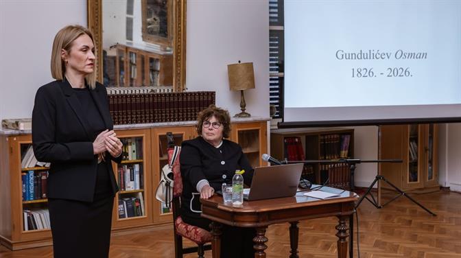 Predavanjem Slavice Stojan obilježeno dvjesto godina od tiskanja Gundulićeva Osmana