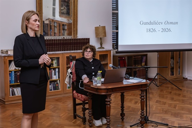 Predavanjem Slavice Stojan obilježeno dvjesto godina od tiskanja Gundulićeva Osmana
