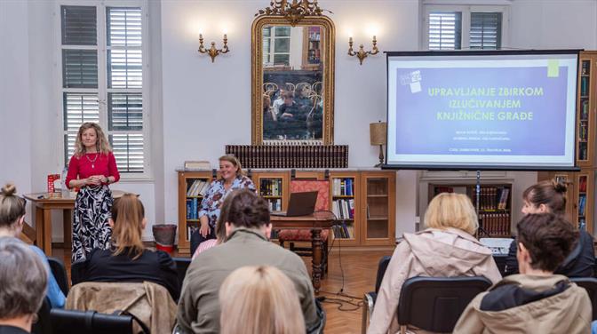 Održan stručni tečaj o upravljanju knjižničnom zbirkom u Narodnoj knjižnici Grad