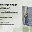 Predstavljanjem romana Ane Bašić započinje program „Dana poezije“