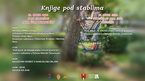 „Knjige pod stablima“ stižu u Župu dubrovačku i Mokošicu