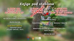 Promjena lokacije i odgoda dijela programa manifestacije „Knjige pod stablima” zbog najavljene kiše