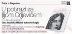 U srijedu u Znanstvenoj knjižnici: Milana Vuković Runjić predstavlja knjigu o Iliji Crijeviću