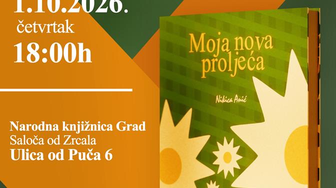 Nikica Anić predstavlja „Moja nova proljeća“ – 86 pjesama o svijetu, ljubavi i novim buđenjima