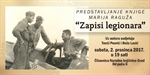 Predstavljanje knjige Zapisi legionara